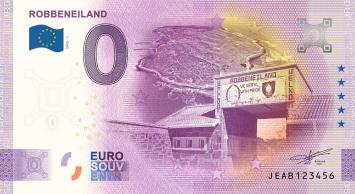 0 Euro biljet South Africa 2022 - Robbeneiland ANNIVERSARY