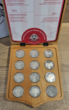 Zilveren Dukatenset 2020-2023 in cassette