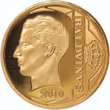 Belgium 12 1/2 euro King Baudouin proof