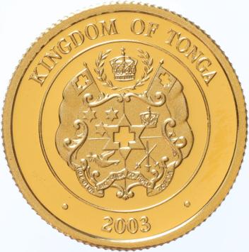 Tonga, 10 Paánga, 2003, 
