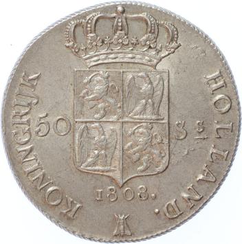 Koninkrijk Holland 50 Stuivers 1808