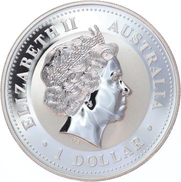 Australia Kookaburra 2000 1-ounce silver