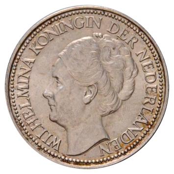 Numismatische Coincard Laatste Zilveren kwartje 1928