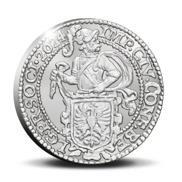 Officiële herslag Leeuwendaalder 2024 Zilver 1 ounce