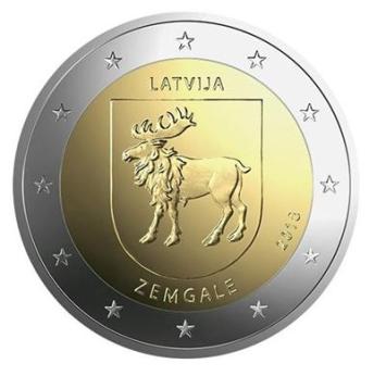 Letland 2 euro 2018 Semgallen UNC