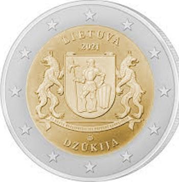 Litouwen 2 euro 2021 Dzukija UNC