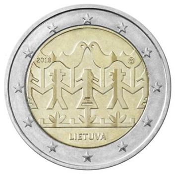 Litouwen 2 euro 2018 Zang en dans UNC