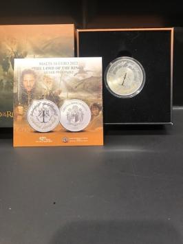 Lord of the Rings 10 euro Malta 2022 Proof