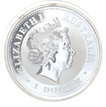 Australia Lunar 1 Haas 1999 1 ounce silver