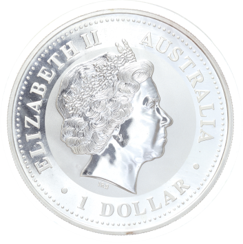 Australië Lunar 1 Draak 2000 1 ounce silver