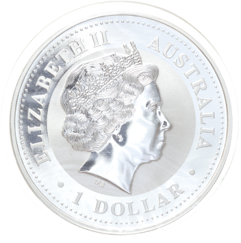 Australië Lunar 1 Slang 2001 1 ounce silver