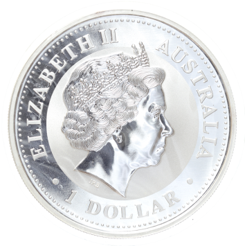Australië Lunar 1 Paard 2002 1 ounce silver