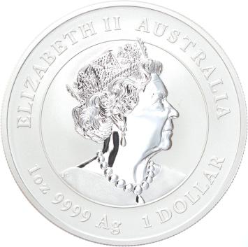 Australia Lunar 3 Os 2021 1 ounce silver