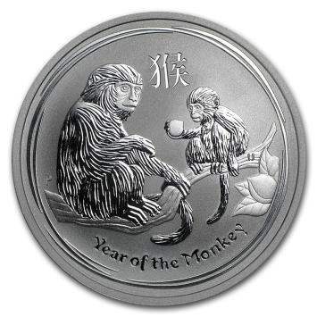 Australië Lunar 2 Aap 2016 1/2 ounce silver