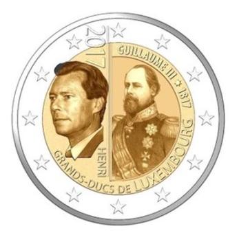 Luxemburg 2 euro 2017 Groothertog Willem III UNC