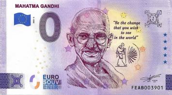 0 Euro Malta 2023 - Mahatma Gandhi 