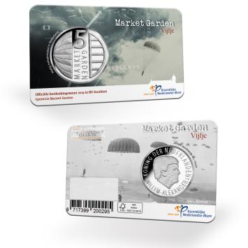 Abonnement - Nederland herdenkingsmunt 5 euro coincard BU