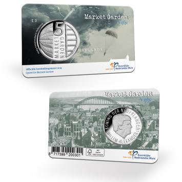 Abonnement - Nederland herdenkingsmunt 5 euro coincard UNC