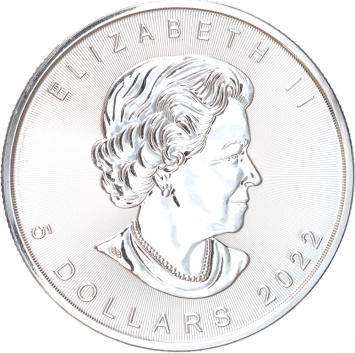 Canada Maple Leaf 2022 1 ounce silver