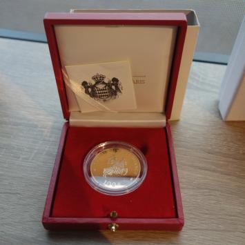 Monaco 100 euro goud 2003 Rainier III proof