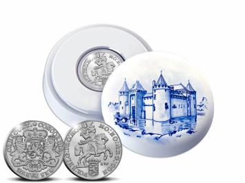Officiële Herslag: Dukaton 2026 ‘Zilveren Rijder’ 1 Ounce – Royal Delft Editie