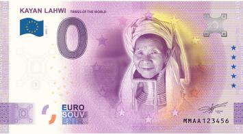 0 Euro biljet Myanmar - Kayan Lahwi ANNIVERSARY
