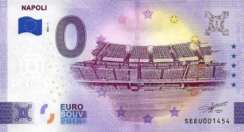 0 Euro biljet Italië 2023 - Napoli