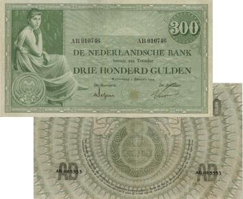 300 gulden 1921 Grietje Seel 138-3b