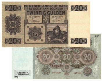 20 gulden 1926 Stuurman 57-1b