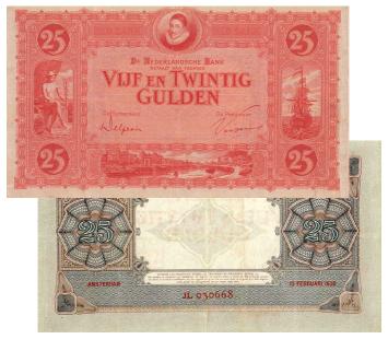 25 gulden 1929 Willem van Oranje 75-1