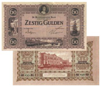 60 gulden 1921 Frederik Hendrik 108-1b