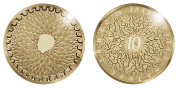 50 Jaar Wereld Natuur Fonds 10 Euro 2011 herdenkingsmunt goud proof
