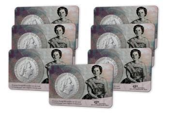 2026 60 jaar afscheid zilveren Rijksdaalder - met rijksdaalder 1959-1966 complete set alle 7 jaartallen premium UNC condition