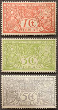 Nederland NVPH 84/86 Tuberculose 1906 postfris