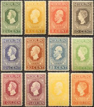 Nederland NVPH 90/101 Jubileumzegels 1913 postfris