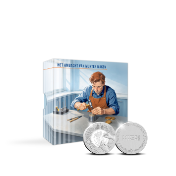Nederland 2026 - Ambacht van munten maken - Zilver 1 Ounce met kleur