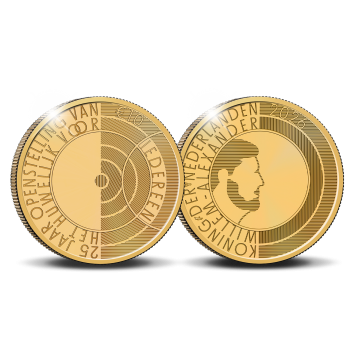 Openstelling huwelijk 10 euro goud 2026 herdenkingsmunt proof