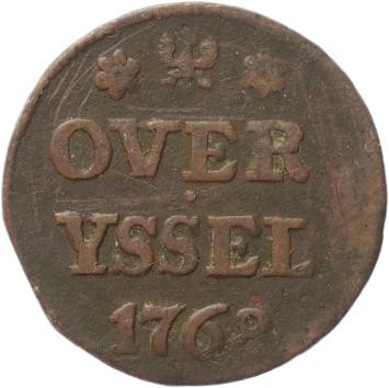 Overijssel Duit 1768