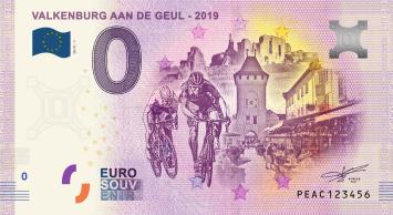 0 Euro biljet Nederland 2019 - Valkenburg aan de Geul #000000