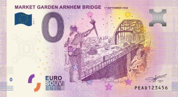 0 Euro biljet Nederland 2019 - Market Garden Arnhem Bridge #000000