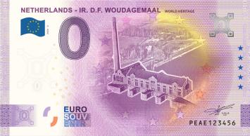 0 Euro biljet Nederland 2020 - Woudagemaal #002020