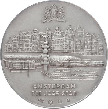 Medal 700 years of Amsterdam 1975