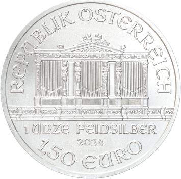 Austria Philharmoniker 2024 1 ounce silver