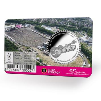 50 Jaar Pinkpop 2019 Coincard