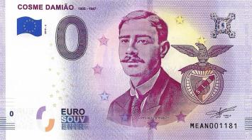0 Euro Biljet Portugal 2019 - Cosme Damiao 