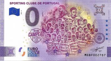 0 Euro biljet Portugal 2021-6 Sporting Clube de Portugal 