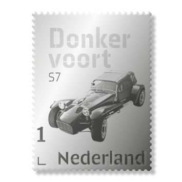 Zilveren postzegel Nederlandse automerken: Donkervoort S7