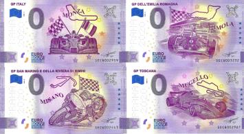 0 Euro biljetten Italië PRAHA editions 2020