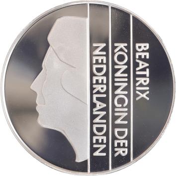 Replica 2 1/2 Gulden 1985 Beatrix in Zilver