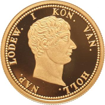 Replica 50 Stuiver 1807 in Verguld Zilver